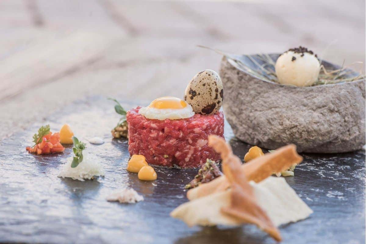 A tavola al Plunhof Hotel